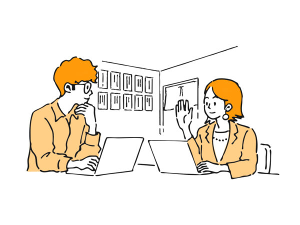 できる限りPR対象となる店舗で
ミーティングを